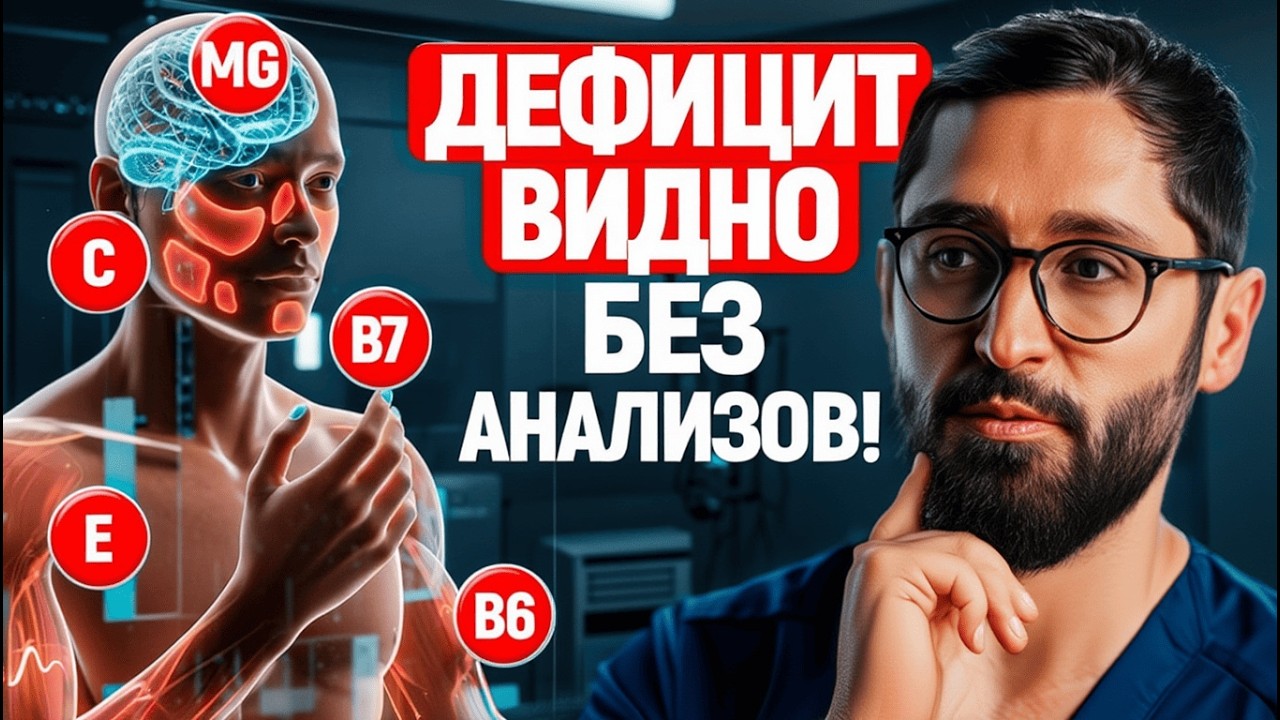 Ты замечаешь это каждый день — вот как тело предупреждает о дефиците витаминов!