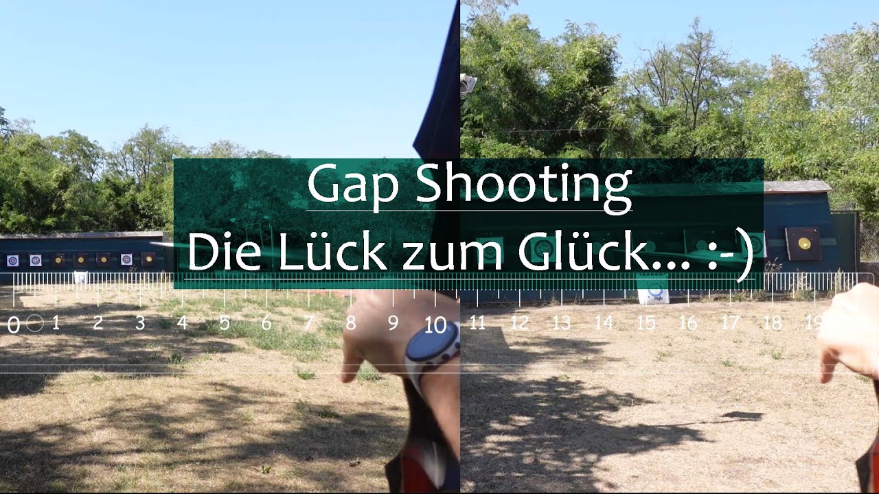Zielen mit Gap-Shooting beim Bogenschie&szlig;en