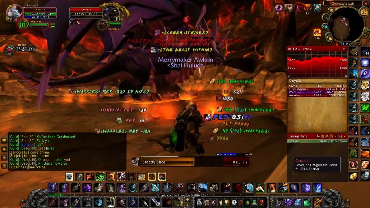 Hunter Solo Onyxia -- Awkrin