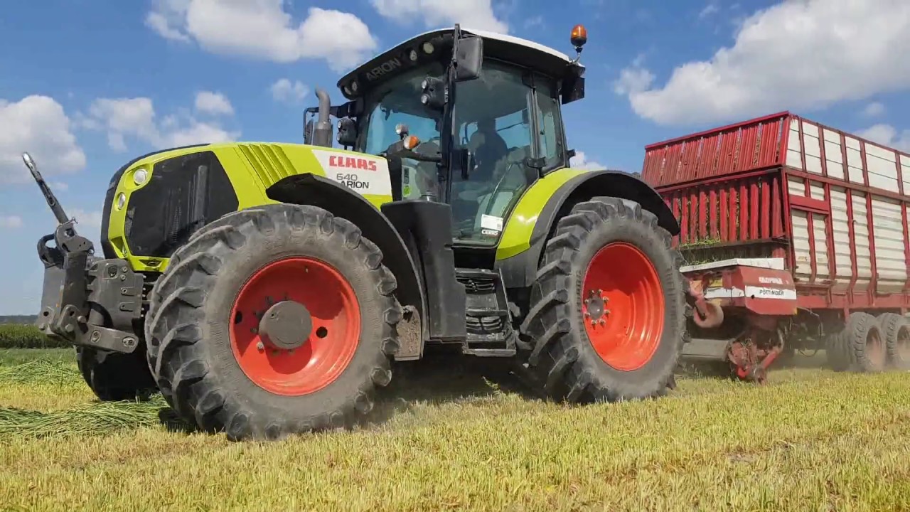 Zbiór żyta na kiszonkę 2020 - Arion 640 & Pottinger Siloprofi 2 ( GR Lizner )