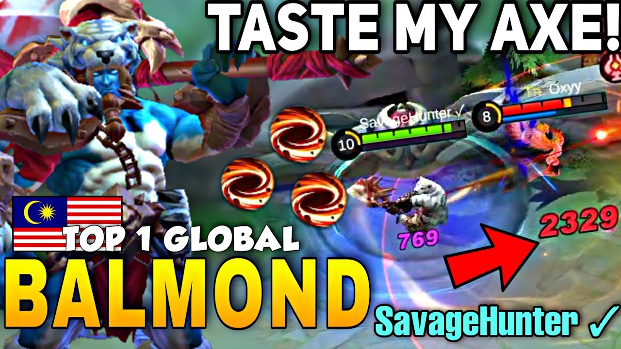 OFFLANE, DEADLY AXE! | Top 1 Global BALMOND Rank Gameplay BEST BUILD 2021 By SavageHunter ✓ [MLBB]