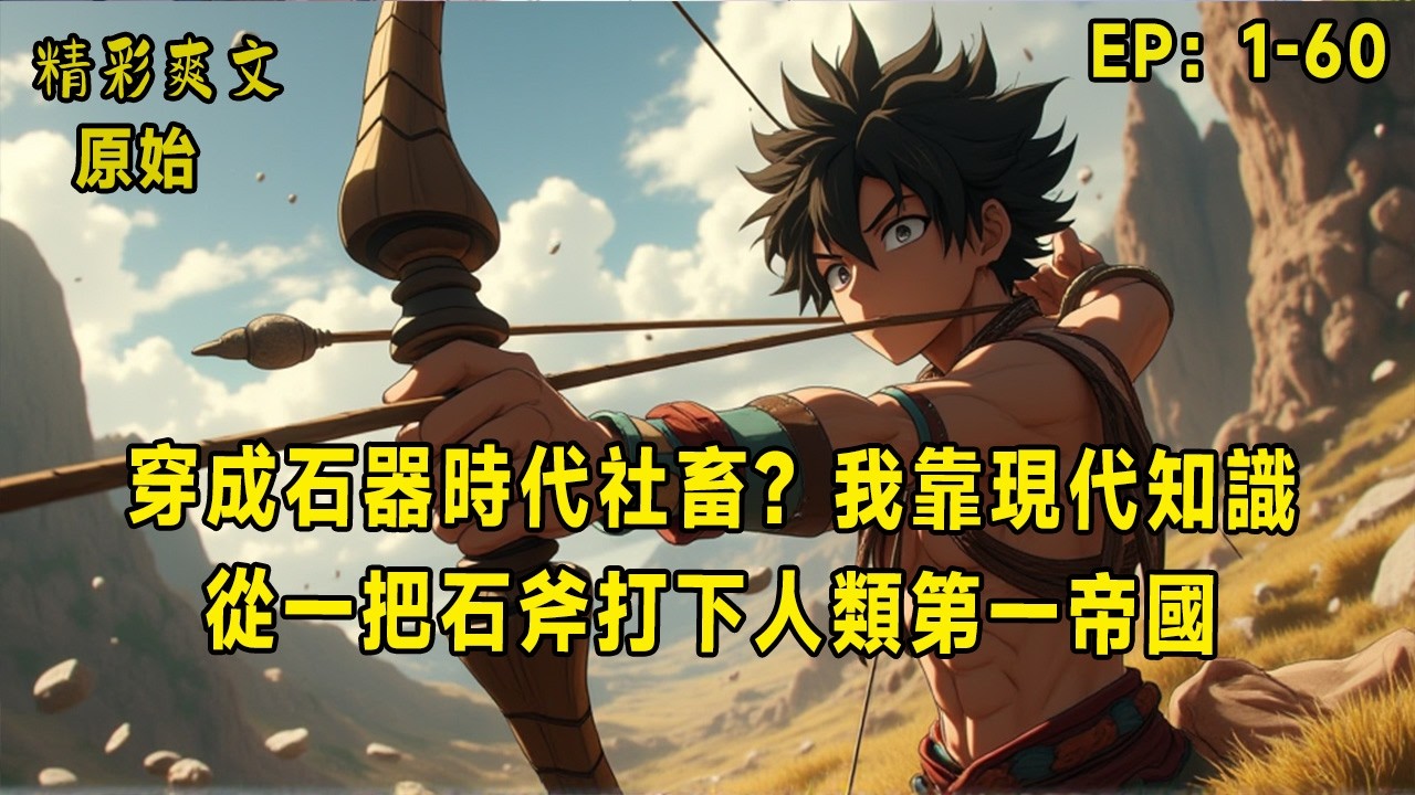 穿成石器時代社畜？我靠現代知識,從一把石斧打下人類第一帝國！別人穿越原始社會還在鑽木取火，他卻用一根木棍畫出水利圖、一塊燧石磨出青銅刀！沒系統、沒金手指，只有腦子裡五千年文明火種。