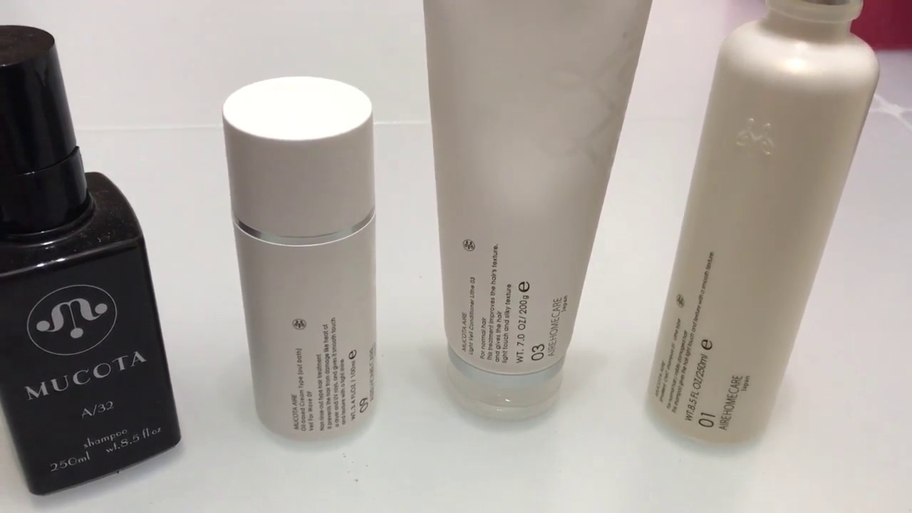 Mucota Hair Care Routine