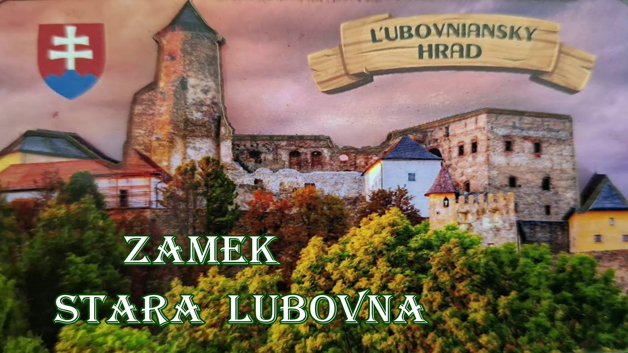Zamek Stara Lubovna  - Słowacja (4k)