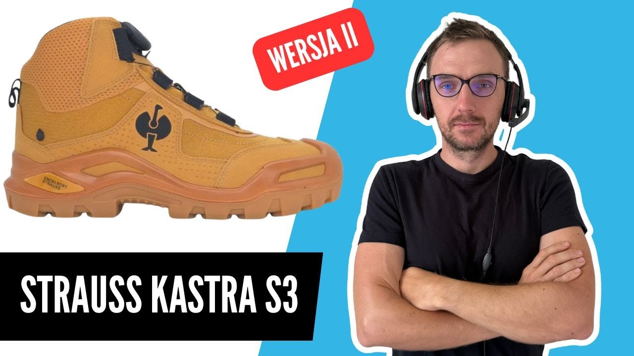 Najlepsze buty robocze w historii świata - chyba :) Engelbert Strauss Kastra S3 | Safety shoes