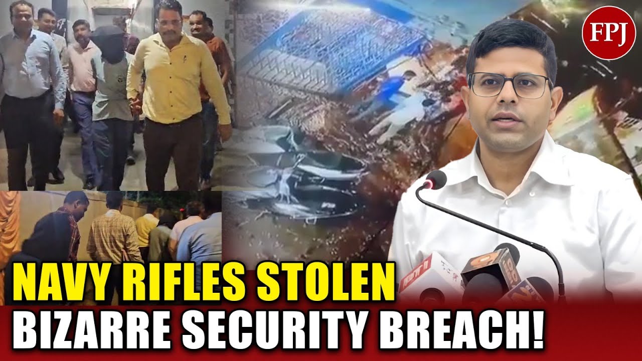 Mumbai Navy Nagar Breach: Agniveer & Brother Arrested for Stealing INSAS Rifle and Ammunition