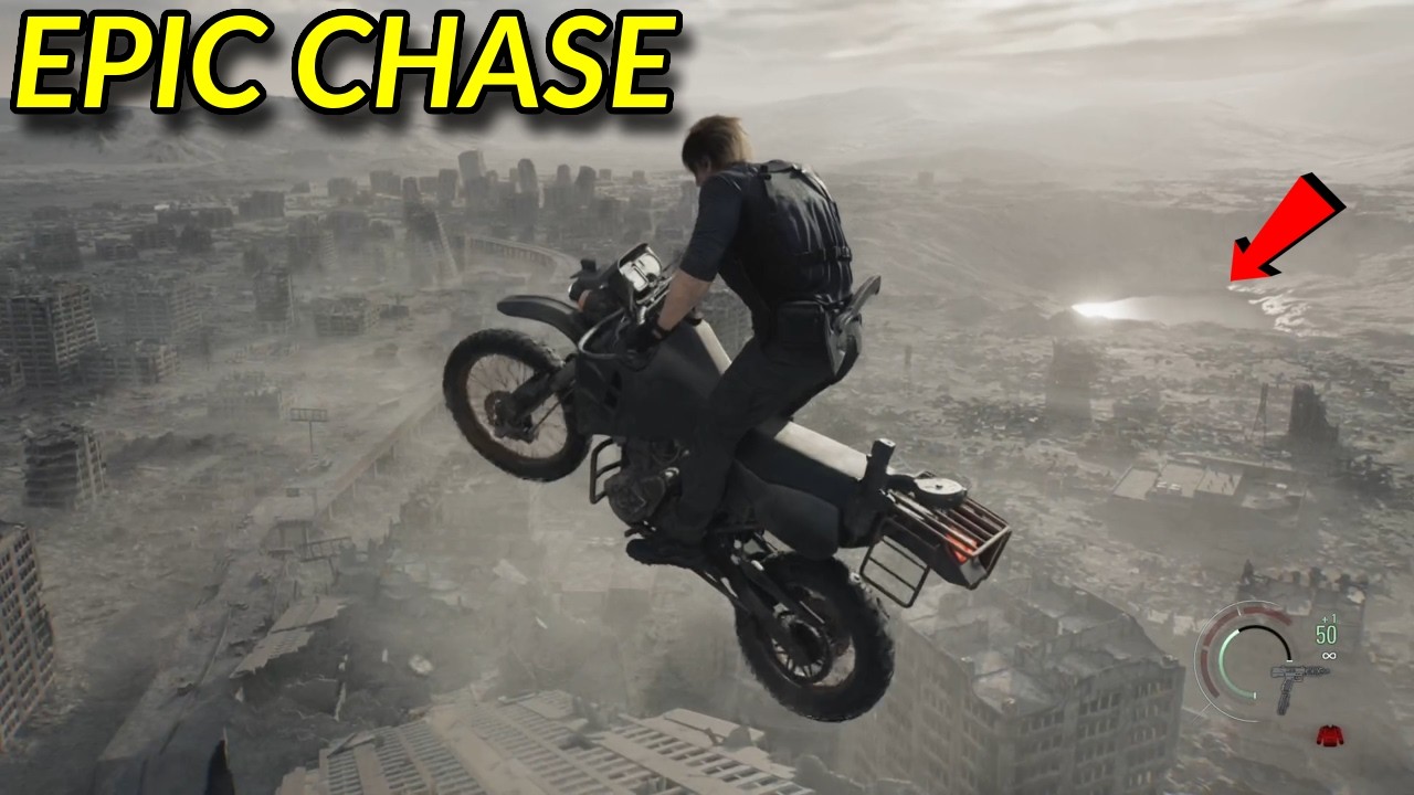 Leon Kennedy Motorcycle Sequence - RE Requiem