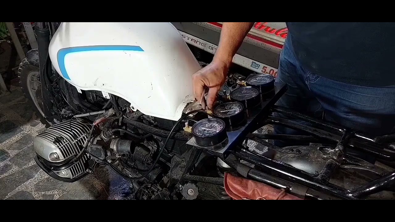 فديو عن تصفية دراجة bmw rt1100,r gs 1200