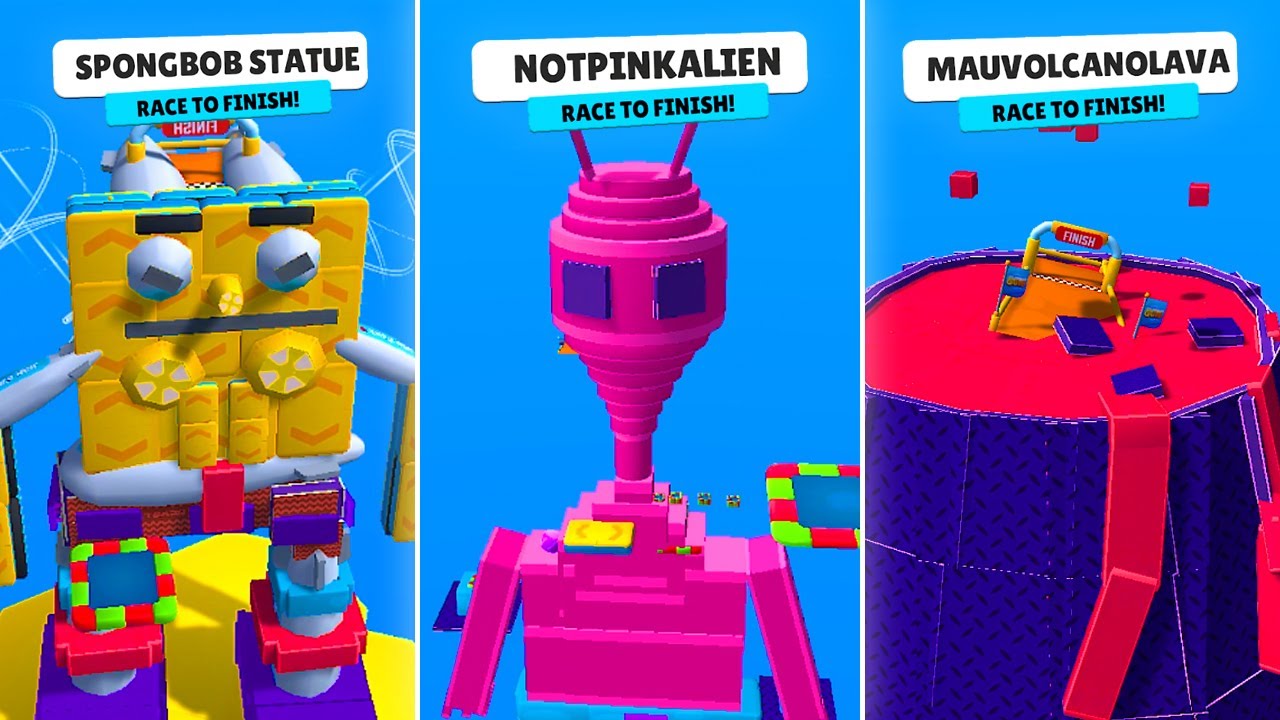 PLAY 16 NEW STUMBLE GUYS WORKSHOP CODES MAP❗️ PINK ALIEN SPONGEBOB STUMBLE UP LAVA ISLAND