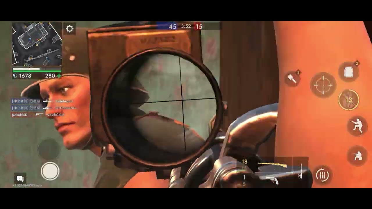 ****epic moments 🥵 game play world war heros 
