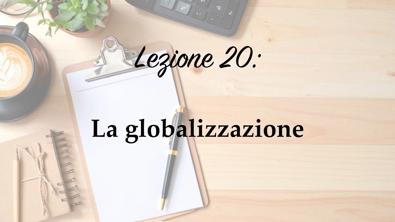 L'Economia che non ti aspetti - Puntata del 16/03/2026 - La Globalizzazione