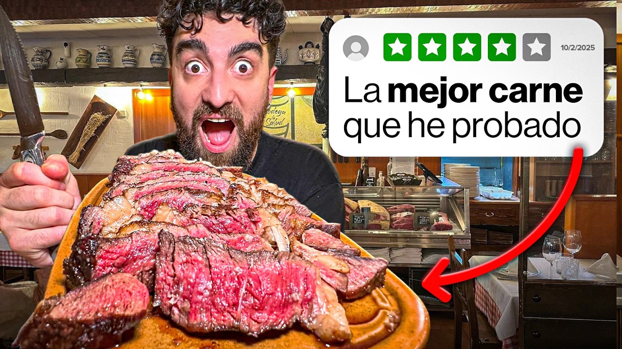 El RESTAURANTE de carne M&Aacute;S M&Iacute;TICO de Madrid (desde 1972)