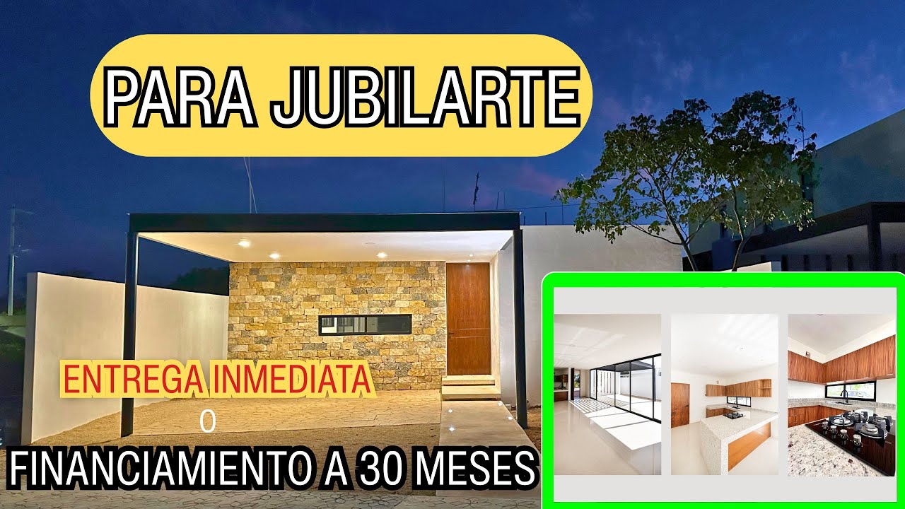 CASA en VENTA en CHOLUL | 3 habitaciones | PRIVADA | 1 y 2 pisos | OVIEDO | YUCAT&Aacute;N