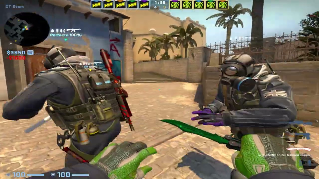 CSGO POV NAVI s1mple (25/12) vs NIP (mirage) @ IEM Rio 2023