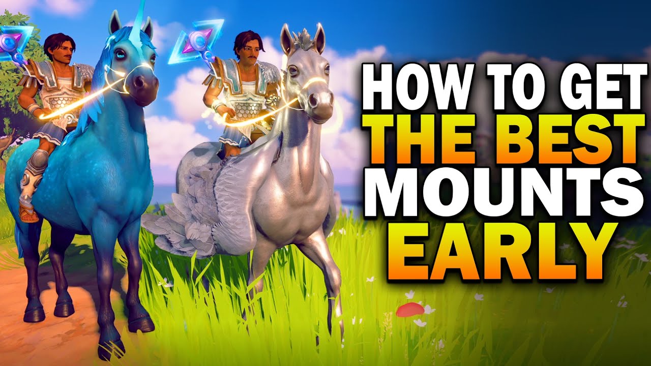 How To Get The Best Mounts EARLY! Immortals Fenyx Rising
