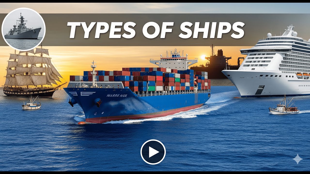 Types of Ships in detail                         #TypesOfShips​ #Ship #Naval​ #ShipClassification​