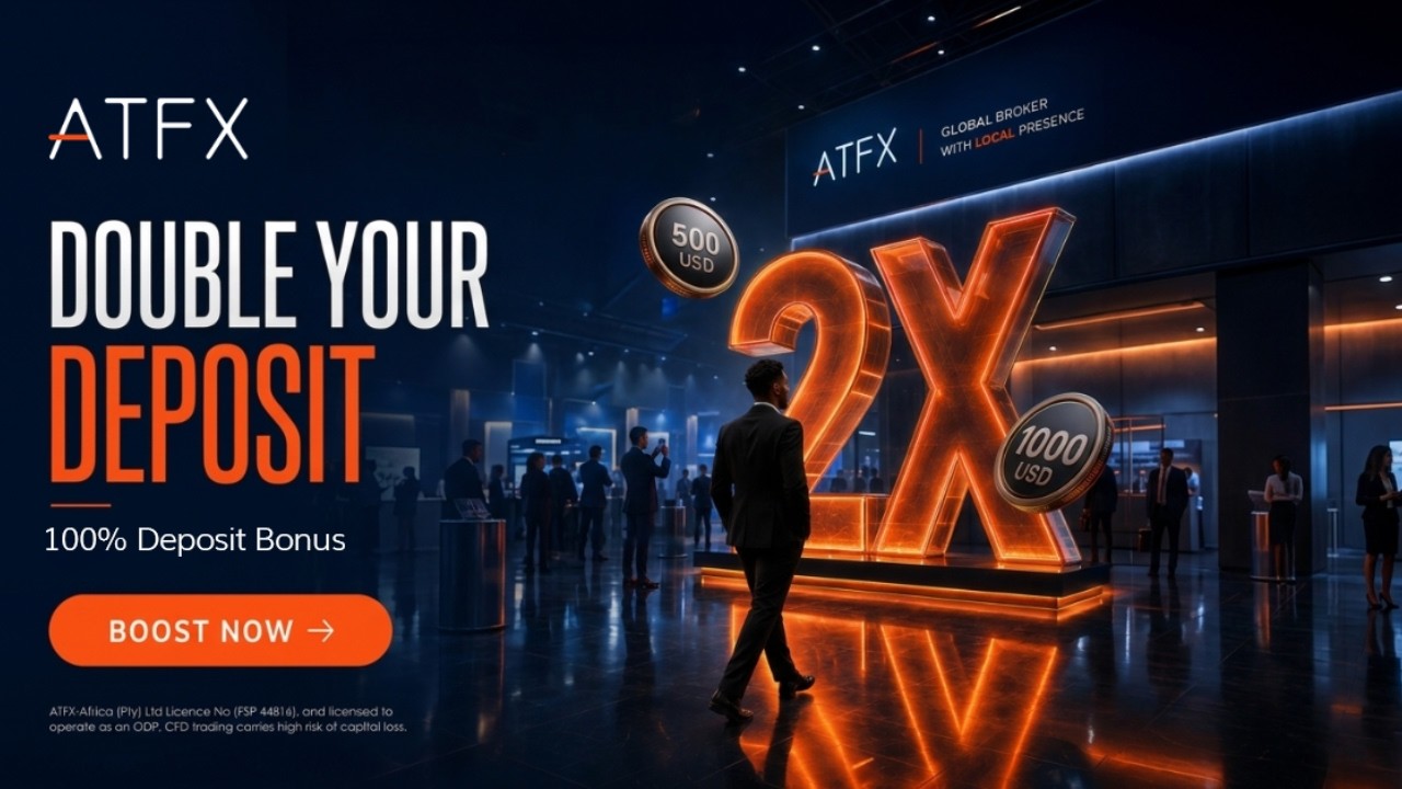 Double Your Trading power with ATFX Africa