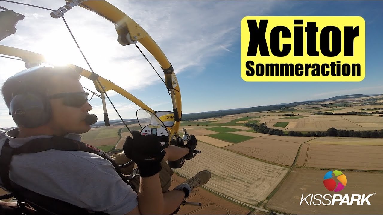 Rundflug Action mit dem Xcitor in G&ouml;ssenheim