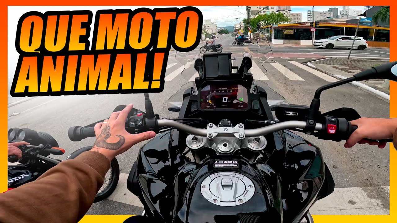 ESSA MOTO FICOU ANIMAL, PRIMEIRO ROLÉ NA NOSSA NOVA BMW F900GS 2025