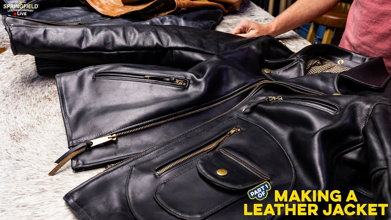 Making A Leather Jacket - Part 1
