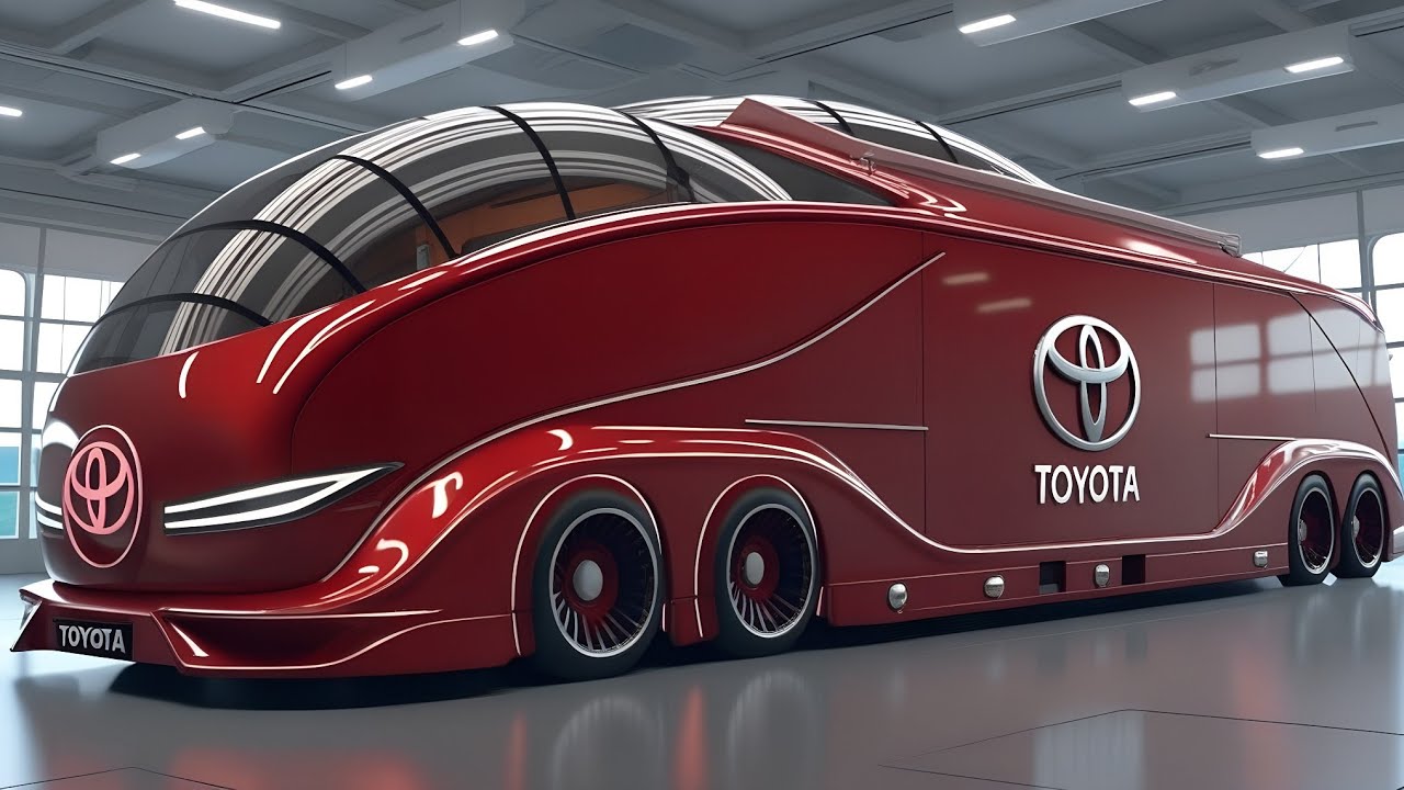 Toyota Motorhome 2026 – Design Futurista e Funcionalidade Máxima