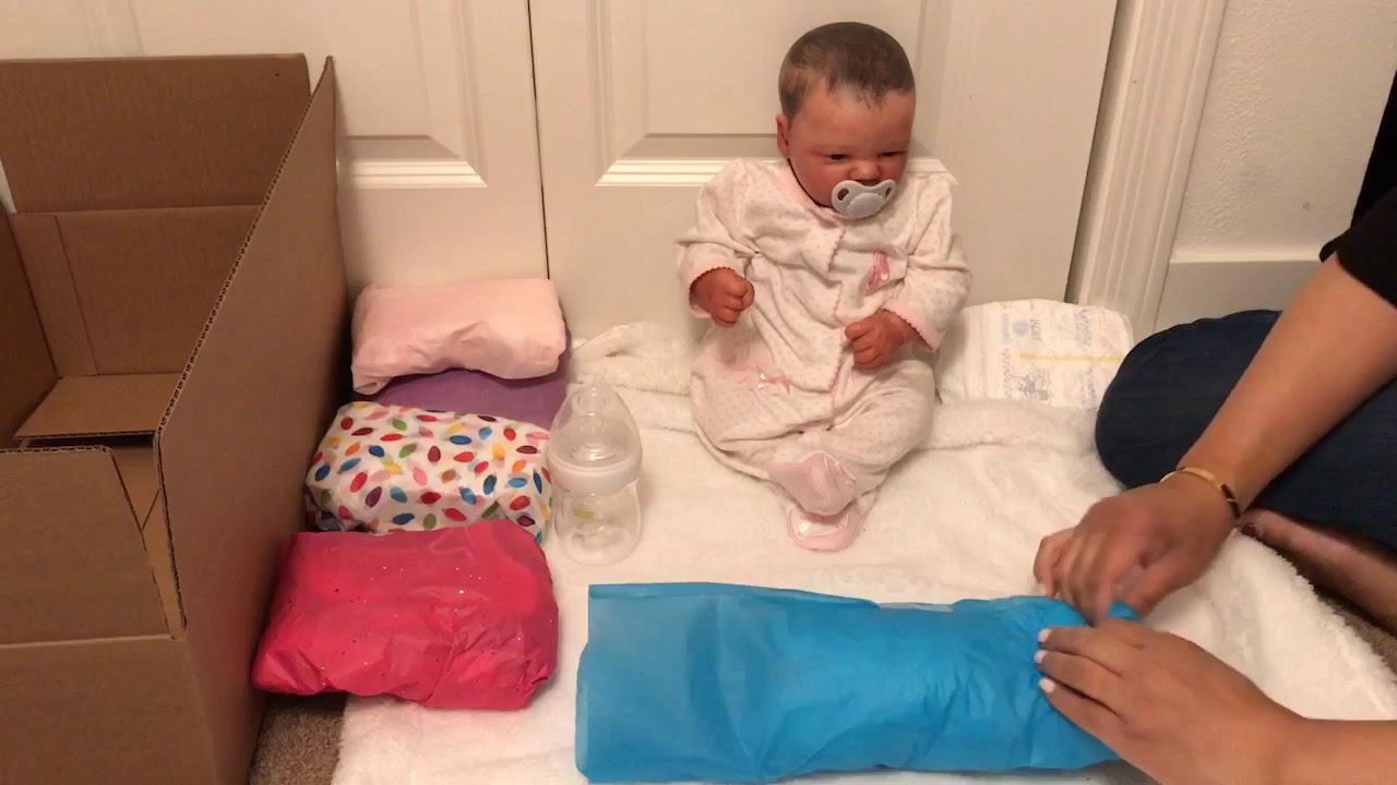 Realborn Lavender Awake Box Packing - Meet Clover!