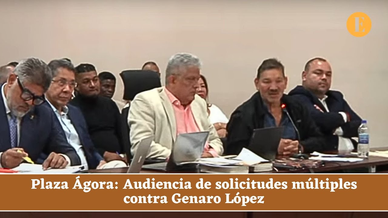 En vivo: Audiencia de solicitudes múltiples contra Genaro López