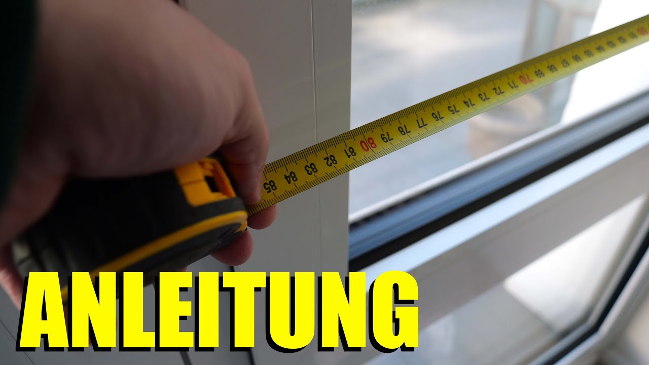 Fenster MESSEN, konfigurieren und BESTELLEN 🤔😱