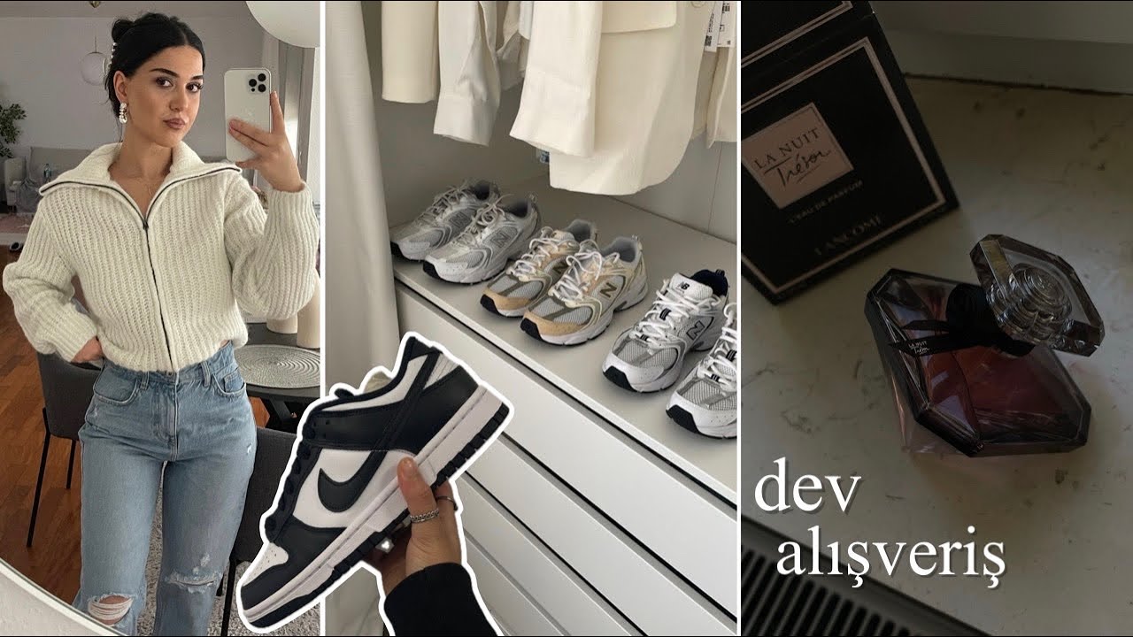 GERÇEKTEN PARAM BİTTİ I new balance, nike ve dev kozmetik alışverişim