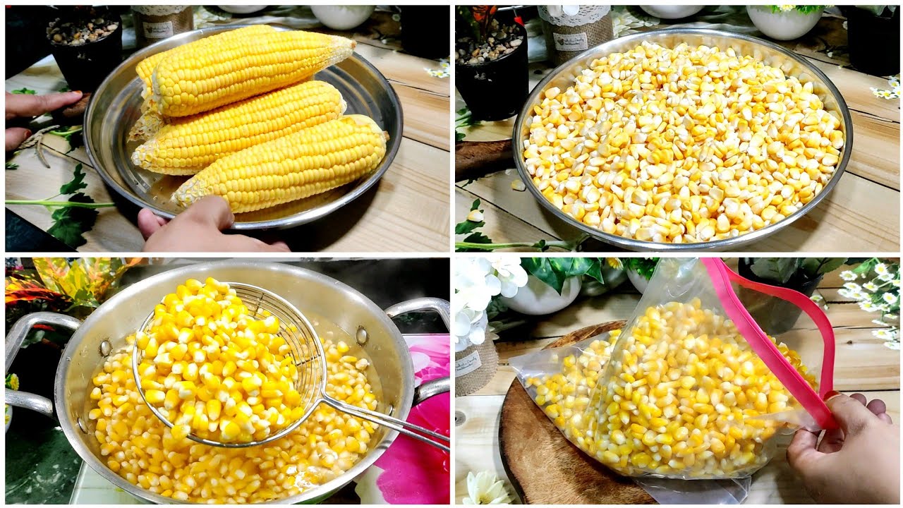 How To store Sweet Corn For Long Time | How To Store Sweet Corn | How To Frozen Sweet Corn