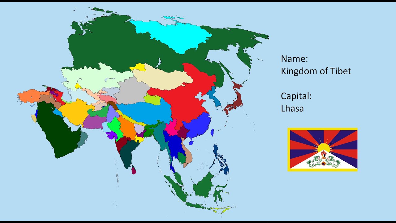 Let's Redraw the Borders of Asia!