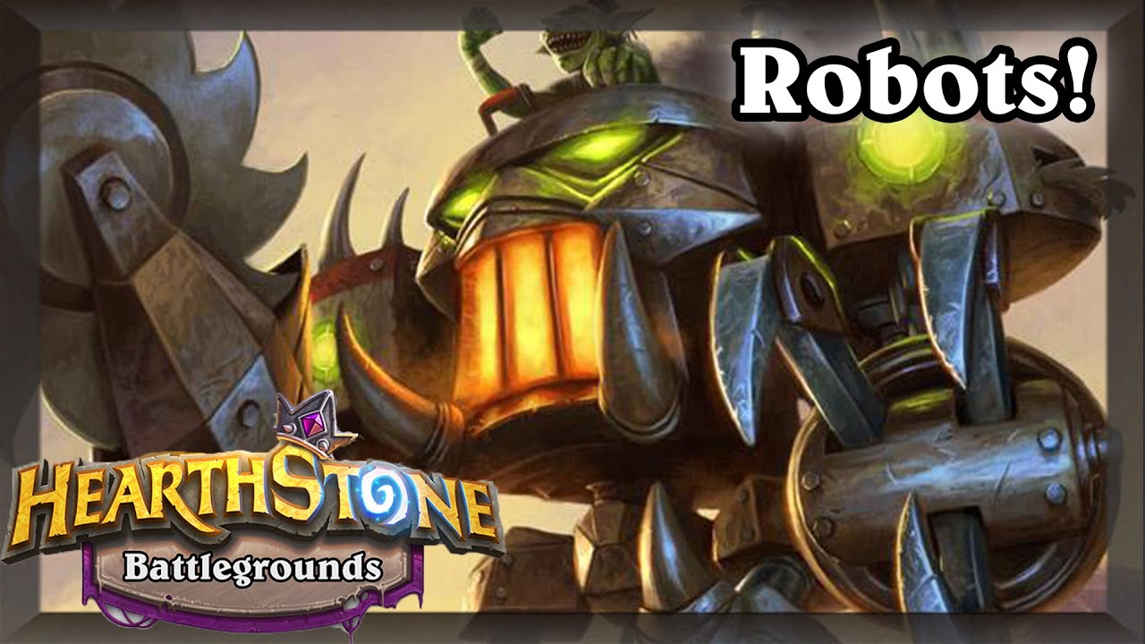 Rebuenos esos robots [Hearthstone Battlegrounds]