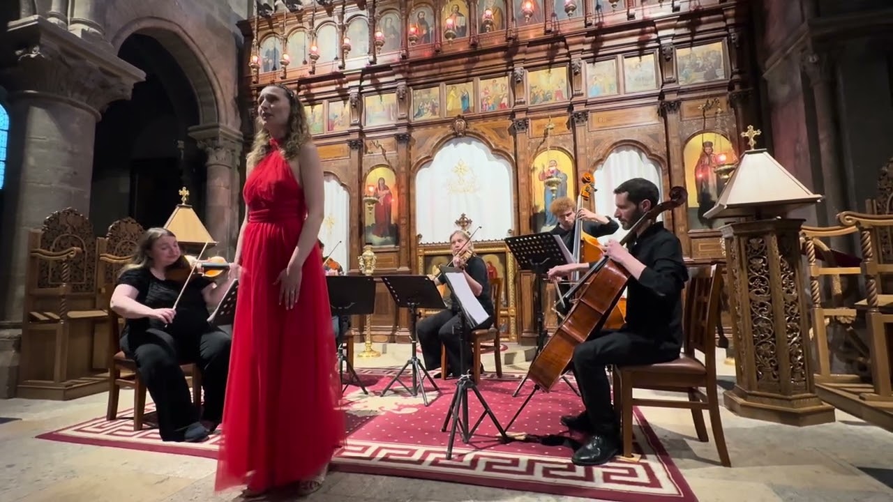 Ombra mai fu by Handel | Olga Vojnovic & the Ensemble Royal De Paris | Église Saint-Julien-le-Pauvre