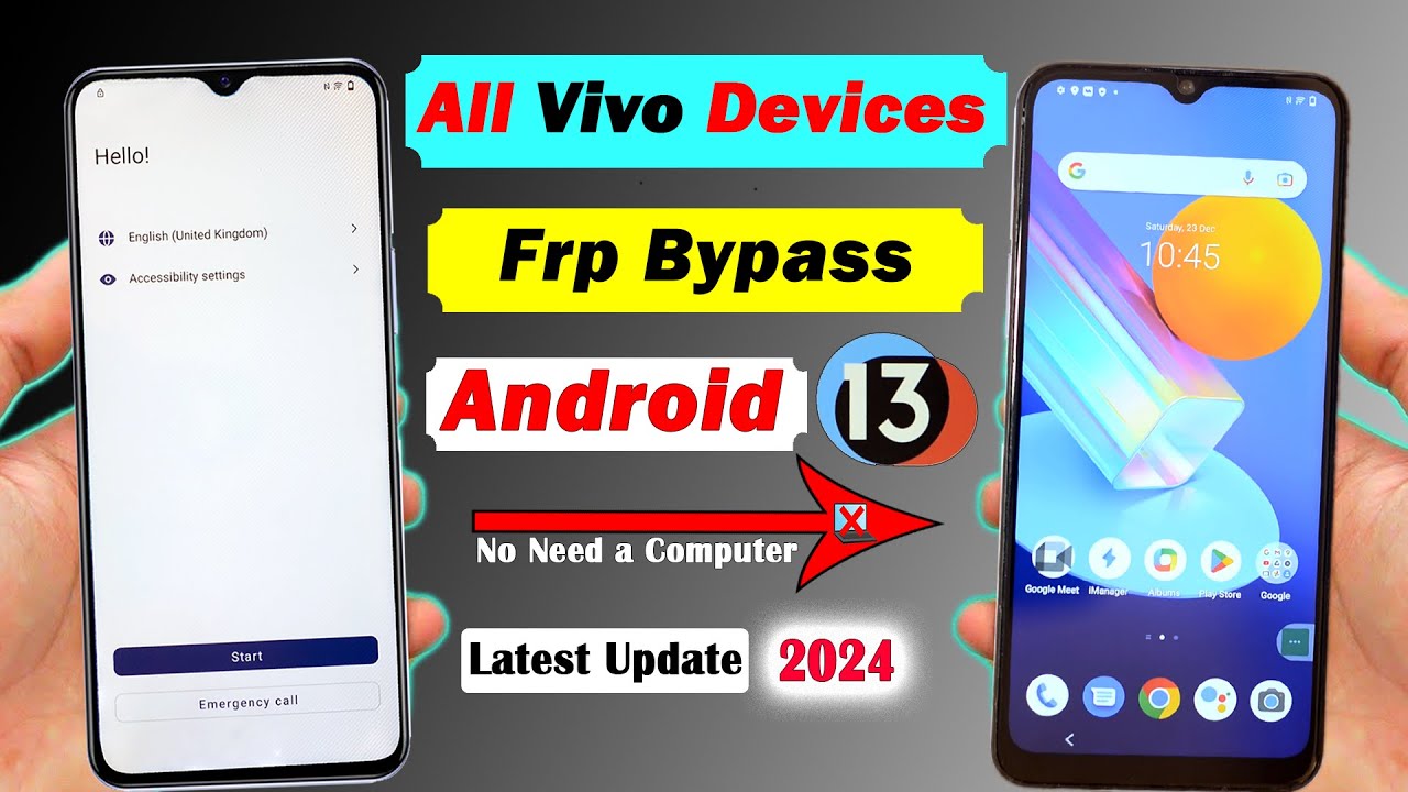 All Vivo FRP Bypass for Android 13 | Vivo Y75 5G FRP Unlock Without PC