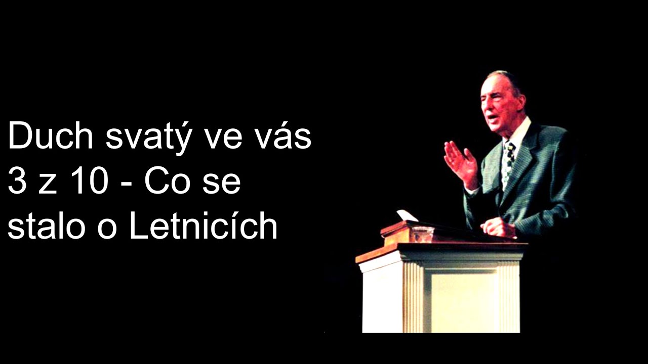 Duch svatý ve vás 3 z 10 - Co se stalo o Letnicích