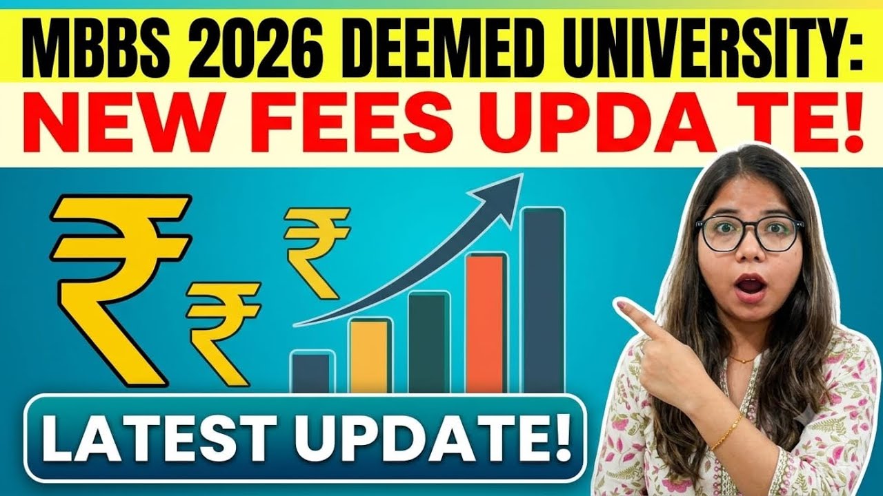 Don't Miss These Karnataka Deemed Medical College Fees for 2026! ⚠️