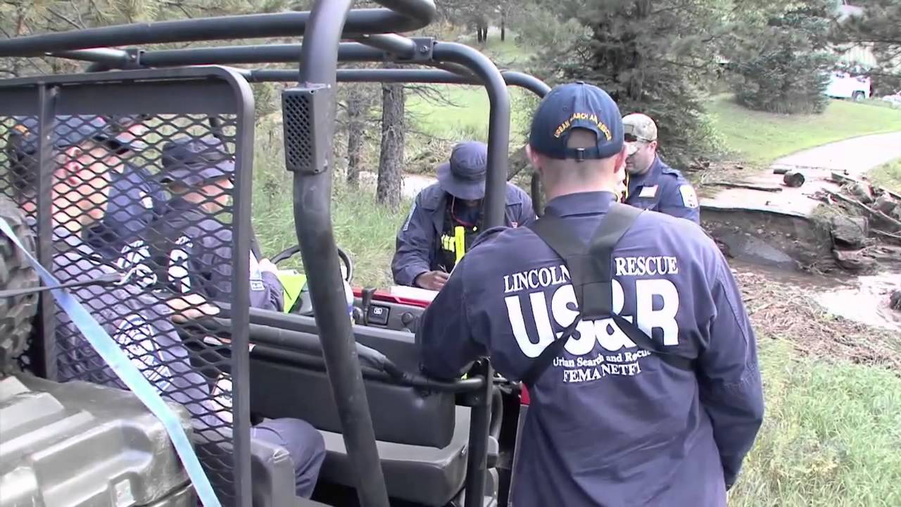 Five Urban Search & Rescue (US&R) Task Force Teams Respond to Colorado Flooding