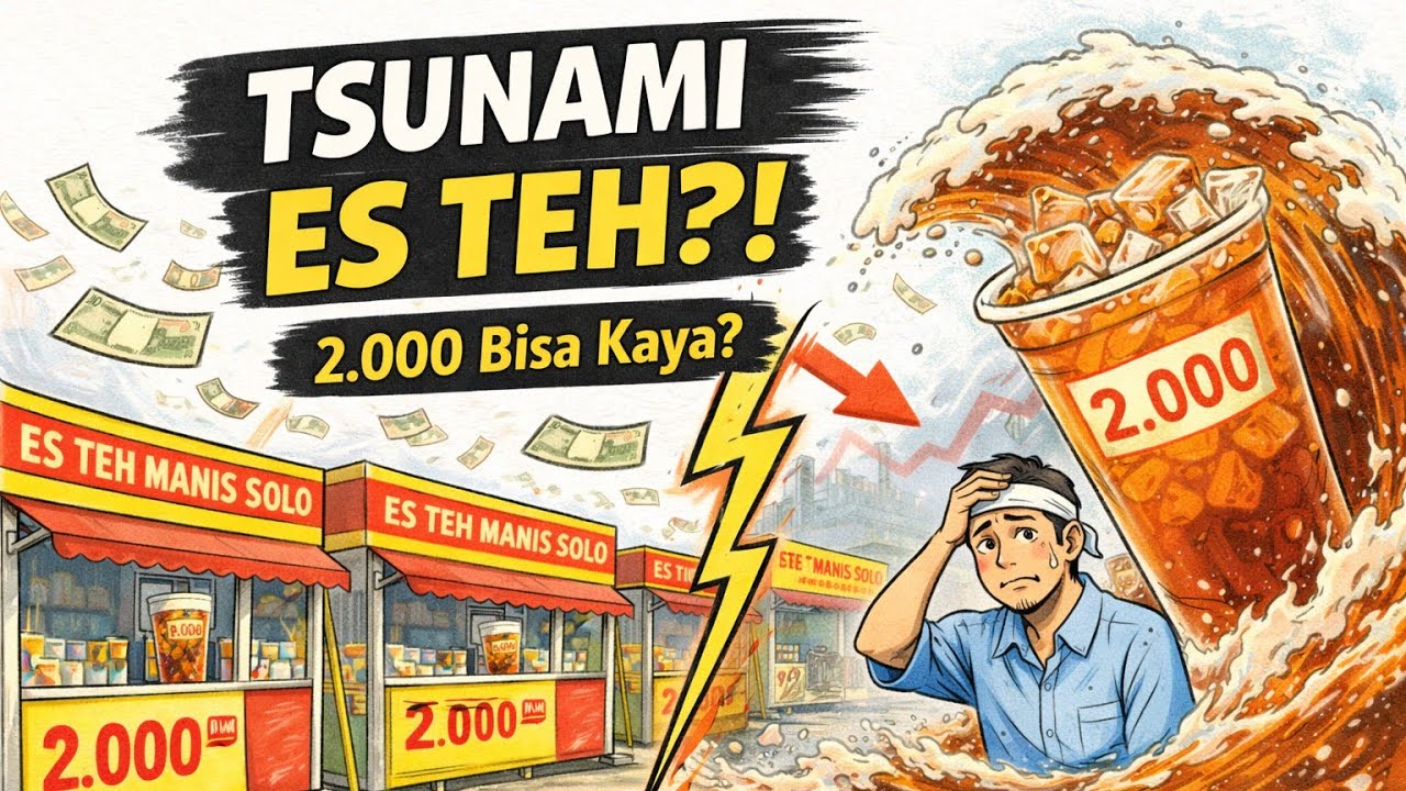 Jangan Terjebak! Bedah Logika Bisnis Es Teh: Mengapa Banyak Mitra Gulung Tikar?