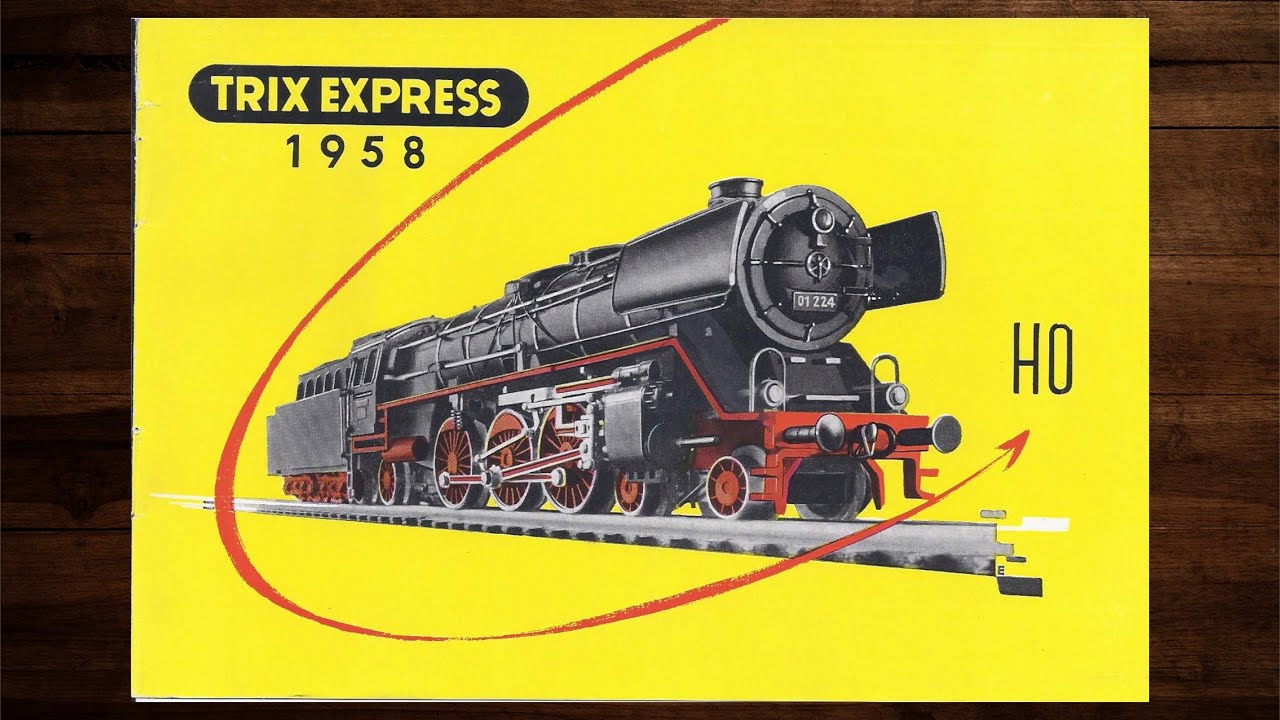 TRIX EXPRESS Katalog 1958 – Modellbahn, Modelleisenbahn, H0