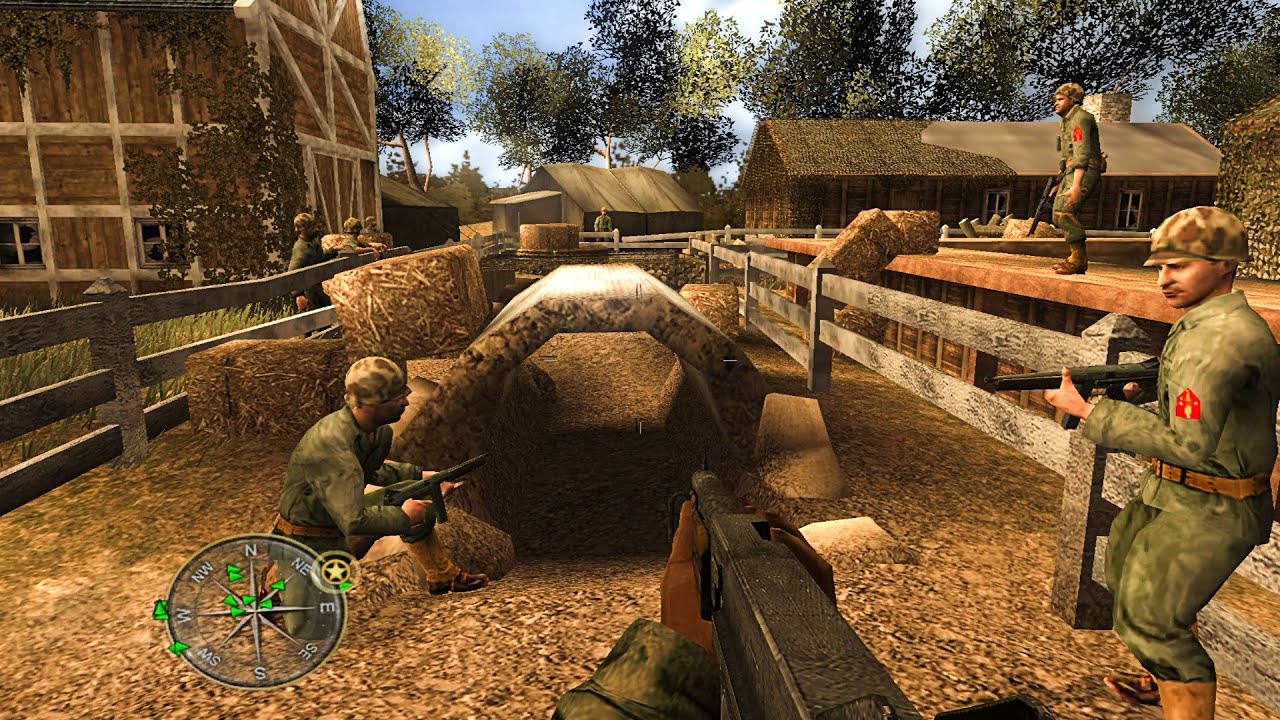 Call of Duty: World at War – Final Fronts PS2 Walkthrough # 1 (Tokyo Express)