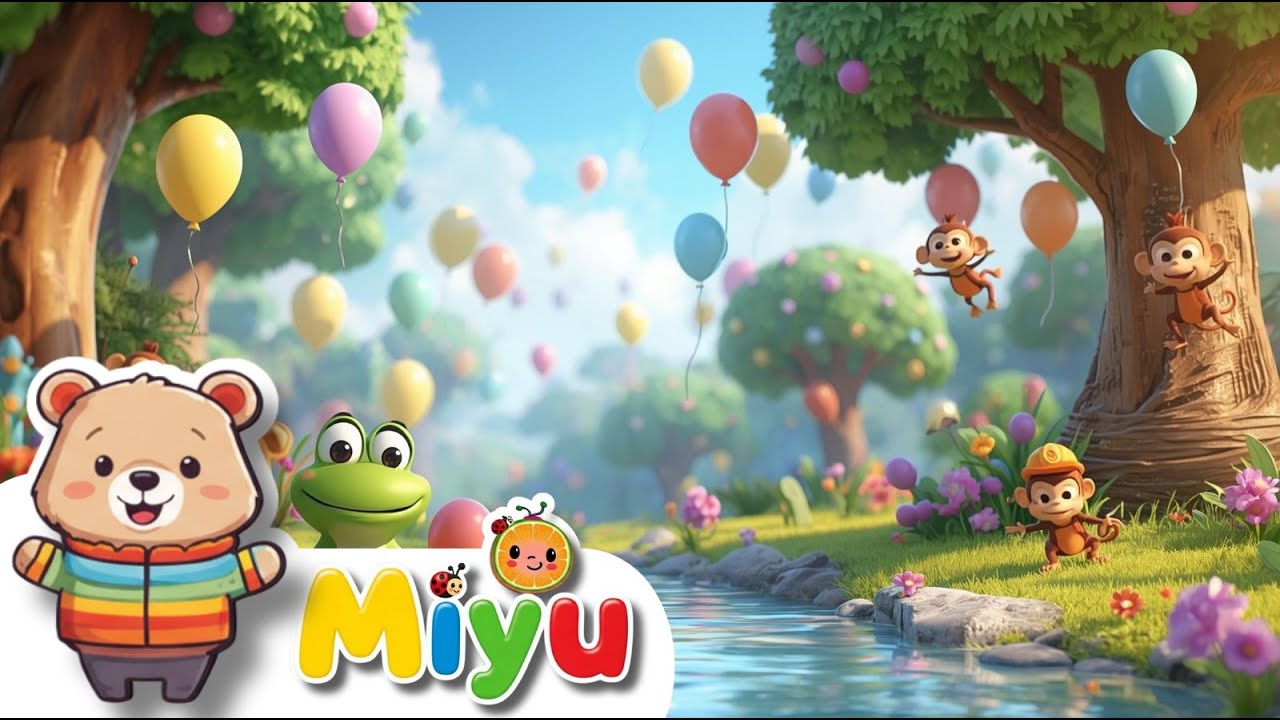 Miyu - Canzoni per Bambini: Un'Esplosione di Gioia con 18 Canzoni Educative e Divertenti! 🎵👶