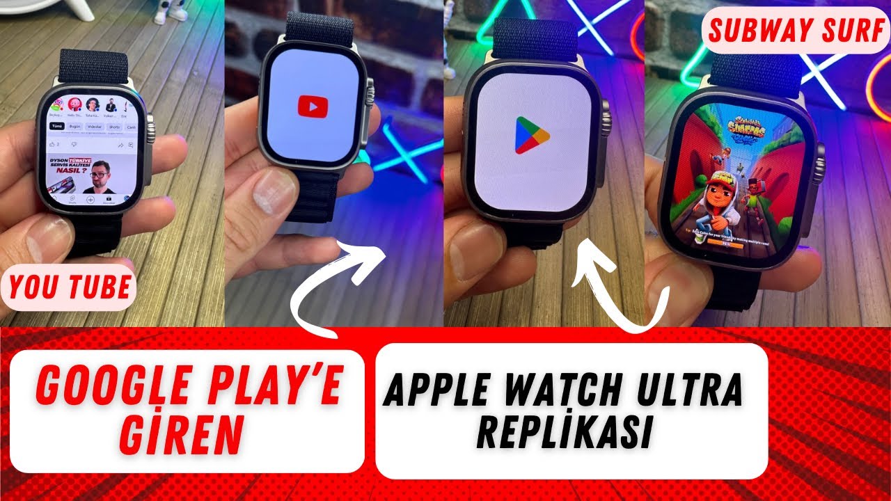 DT ULTRA 2 • WİFİ İLE YOU TUBE'A GİREN APPLE WATCH ULTRA REPLİKASI ⚡️