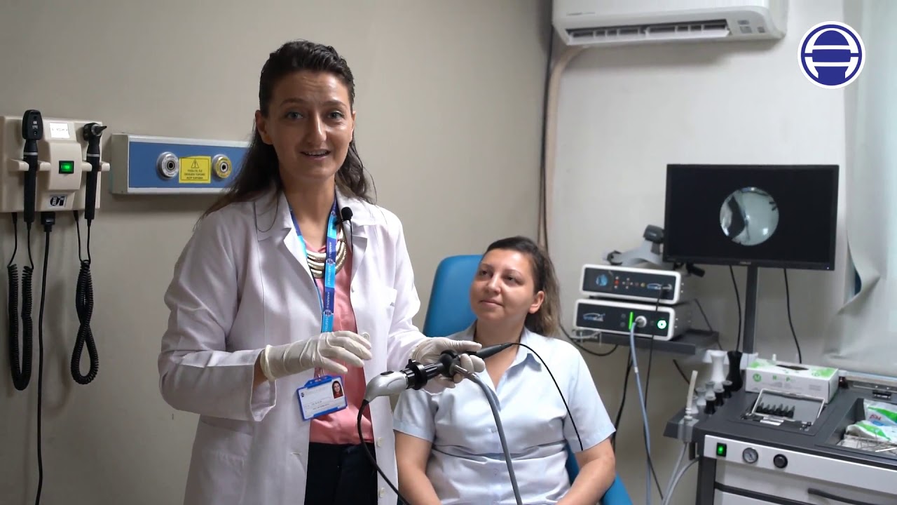 Doç. Dr. Sema Koç, endoskopik muayene hakkında bilgilendiriyor.