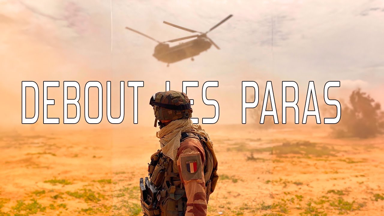 DEBOUT LES PARAS  -  Chant Militaire ⚔️🇫🇷 (avec paroles)
