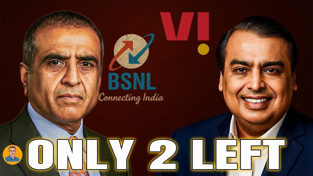 India Telecom Duopoly Crisis: How 10 Companies Became 2 | Economic Policy Failure Explained