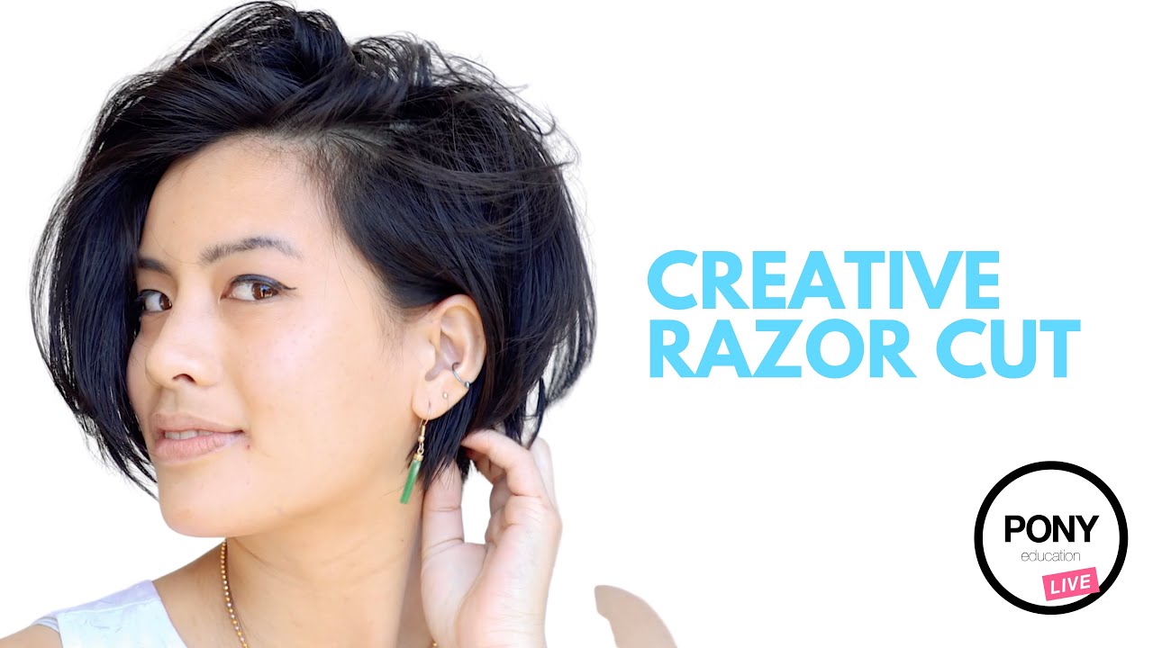 Pony Education's Dine & Dash: Bite-Sized Hairdresser Education - Short Creative Razor Cut by Aaron