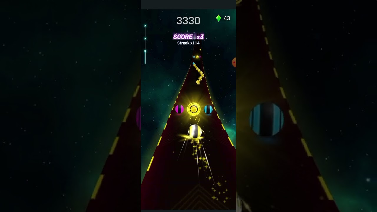 COUNTING STARS #gameplay in DANCING ROAD