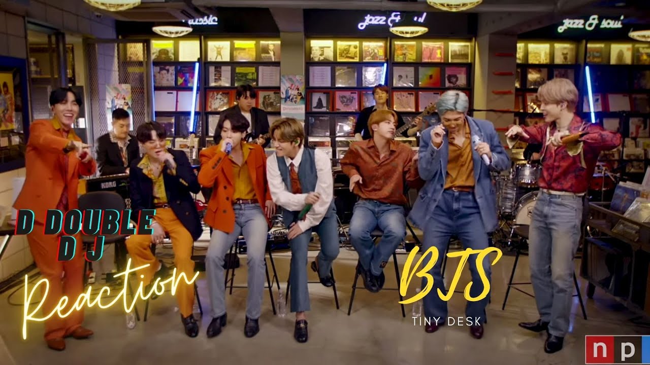 First Time hearing BTS Tiny Desk Reaction