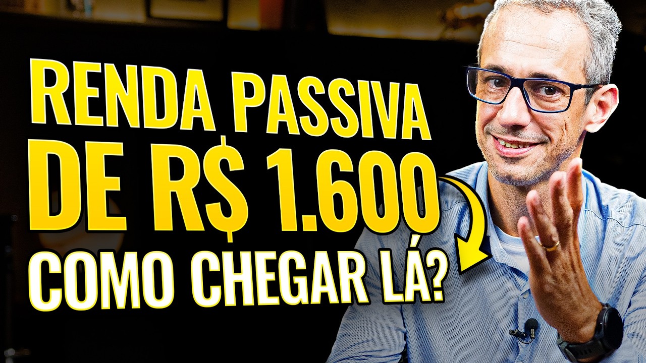 COMO RECEBER R$1.600 POR MÊS NO AUTOMÁTICO | O CAMINHO DA RENDA PASSIVA