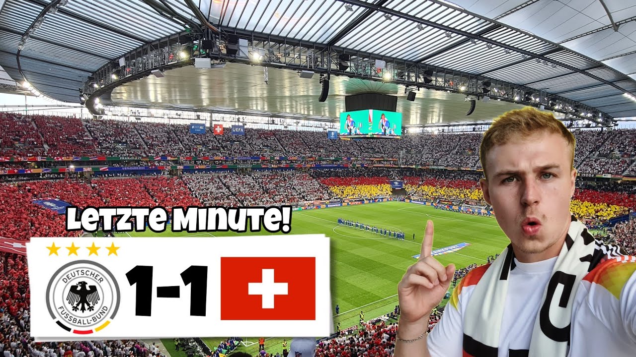 Füllkrug in letzter SEKUNDE😳 DEUTSCHLAND vs SCHWEIZ 1:1 Stadion Vlog🇩🇪🇨🇭  Füllkrug trifft! Euro 2024